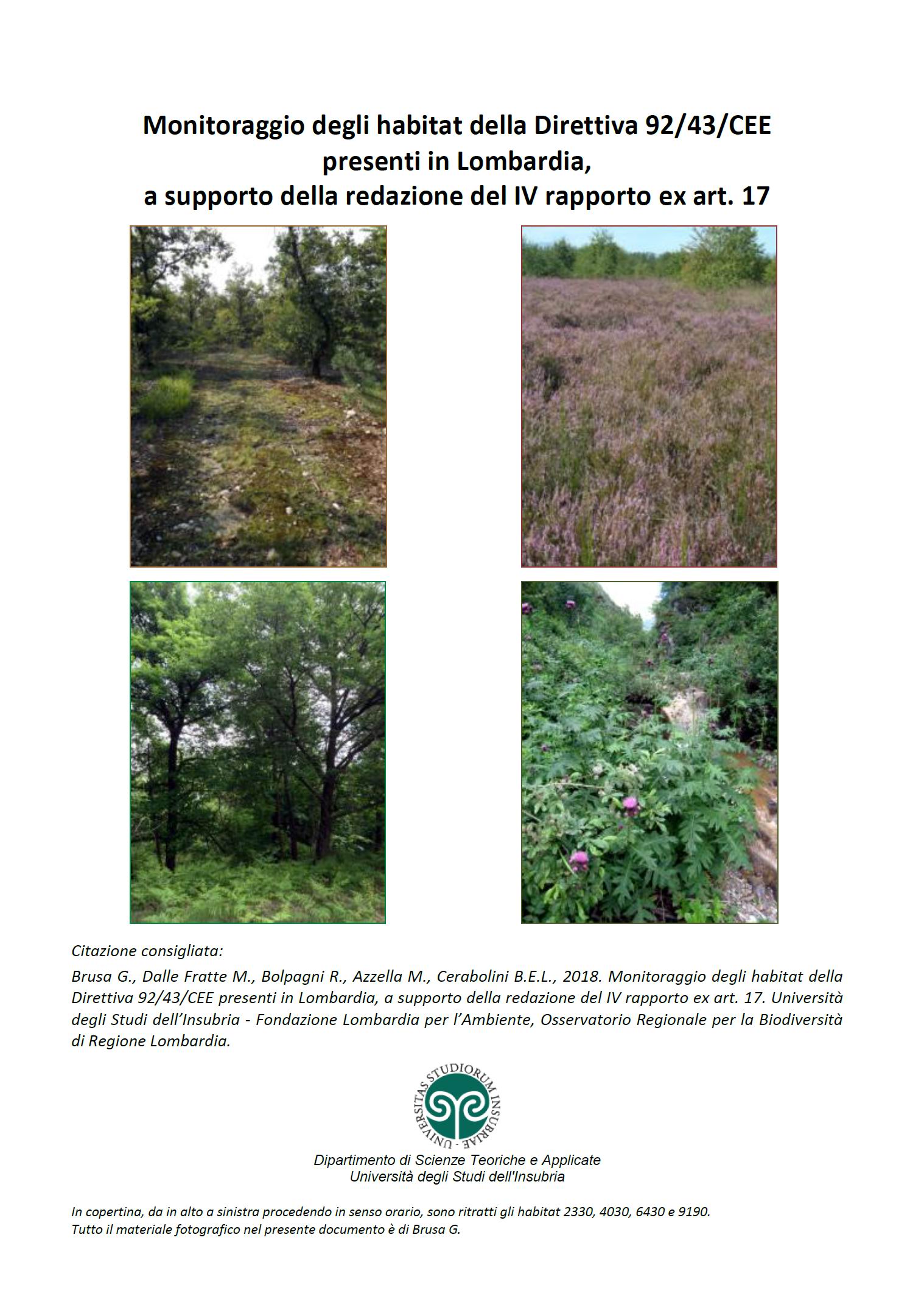 distribuzione regionale habitat